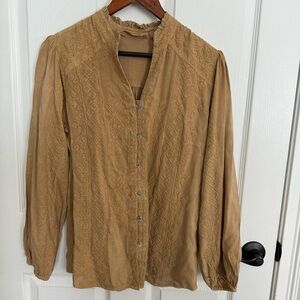 Soft Surroundings River Valley Tunic Clay PS